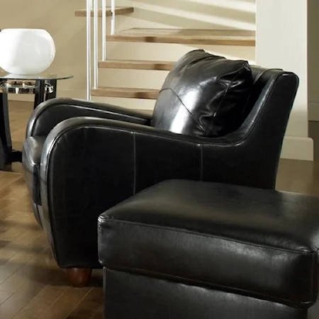 Contemporary Leather Chair